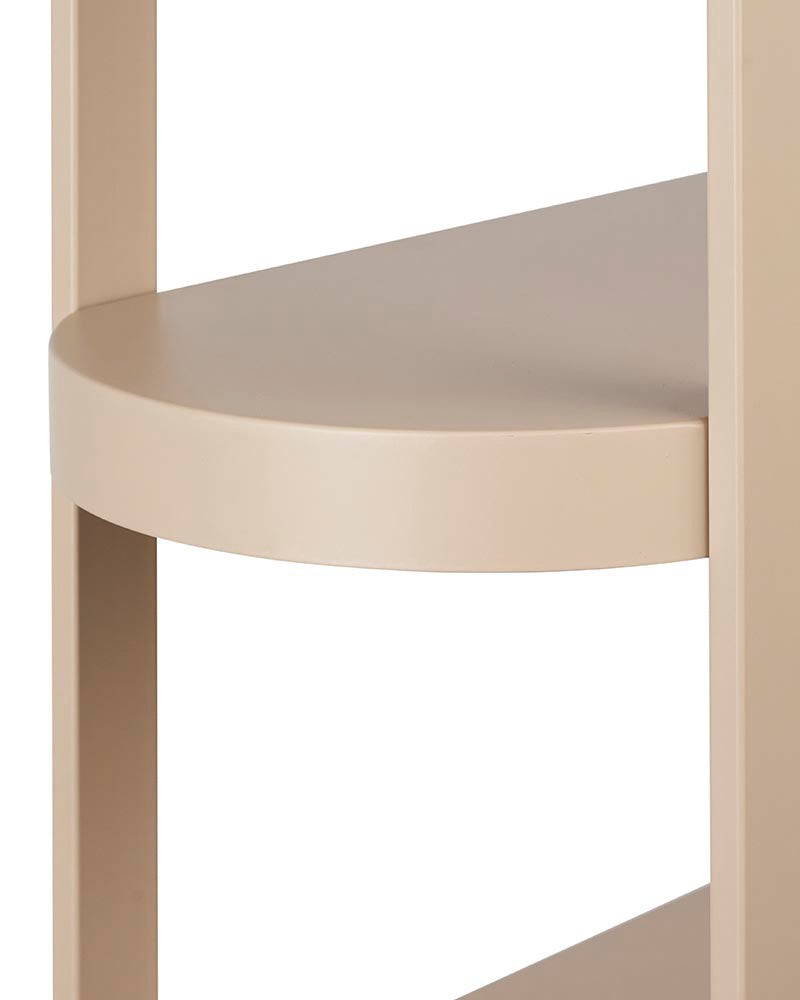 Maya - Beige retail shelving unit